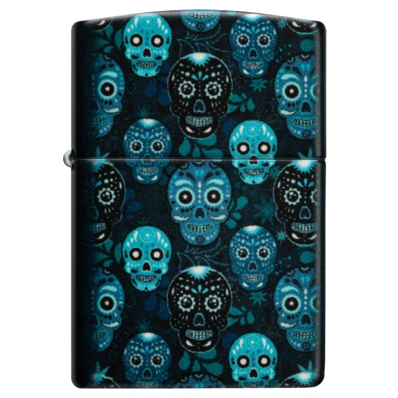 Зажигалка бензиновая Zippo 49193 Sugar Skull Design (46017)