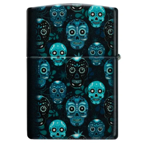 Зажигалка бензиновая Zippo 49193 Sugar Skull Design (46017)
