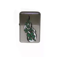 Зажигалка бензиновая STAR CLOVER Silver (23565STAR)