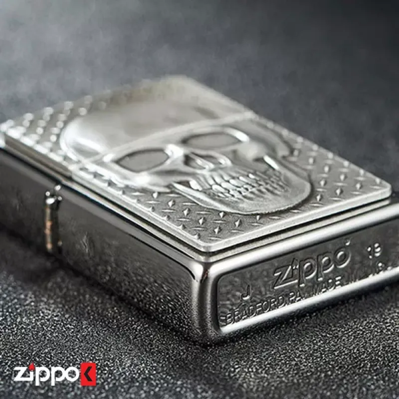 Зажигалка бензиновая ZIPPO Skull with Brain Surprise (29818)