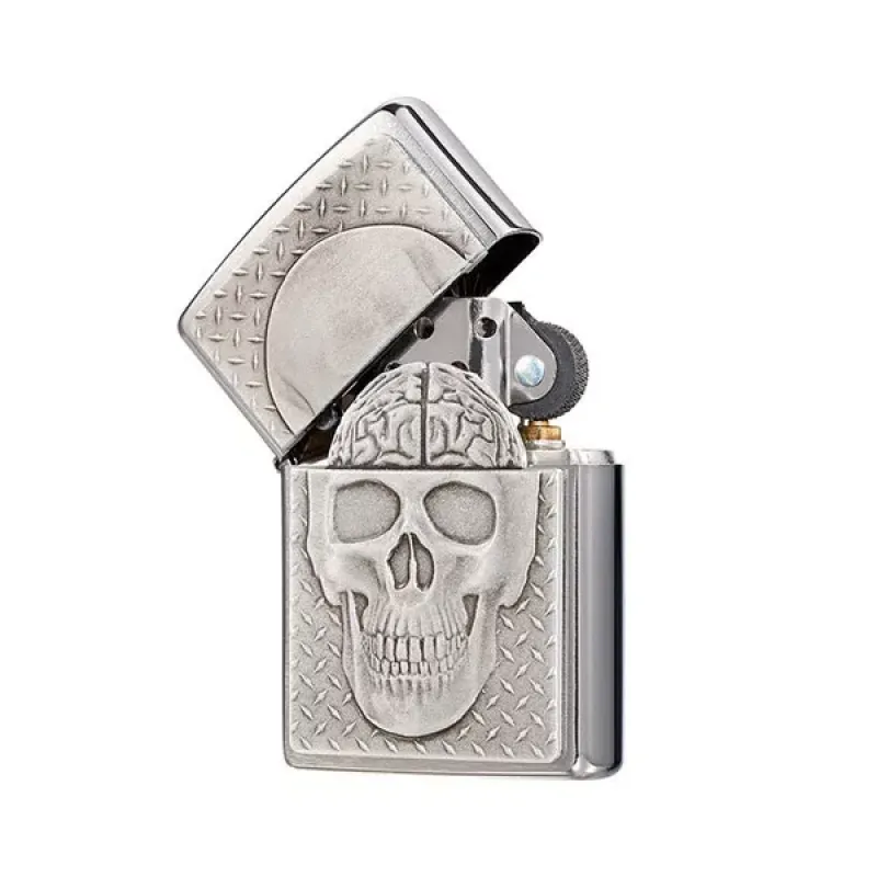 Зажигалка бензиновая ZIPPO Skull with Brain Surprise (29818)