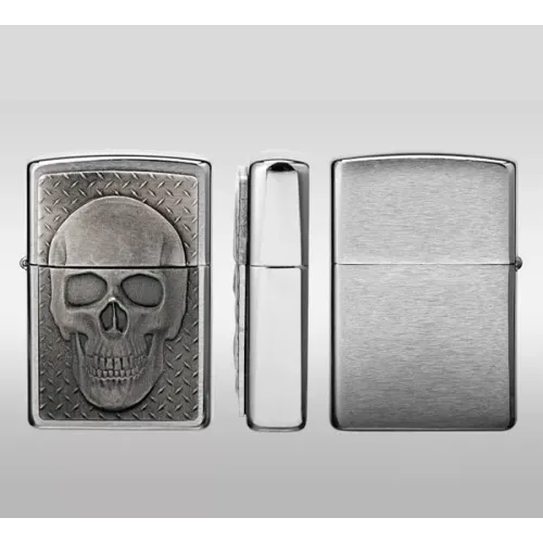 Зажигалка бензиновая ZIPPO Skull with Brain Surprise (29818)