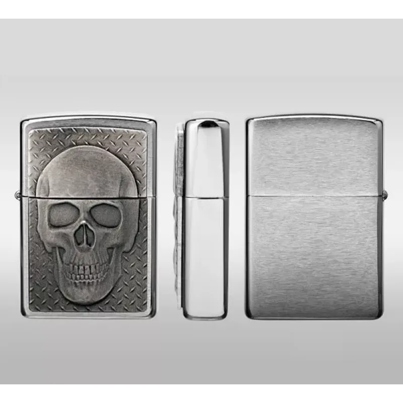 Зажигалка бензиновая ZIPPO Skull with Brain Surprise (29818)