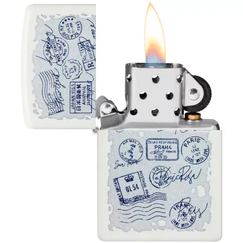 Зажигалка бензиновая Zippo Stamps Design (46371)
