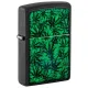 Запальничка бензинова "ZIPPO" Cannabis Design Black Light світиться в ультрафіолеті (48736)