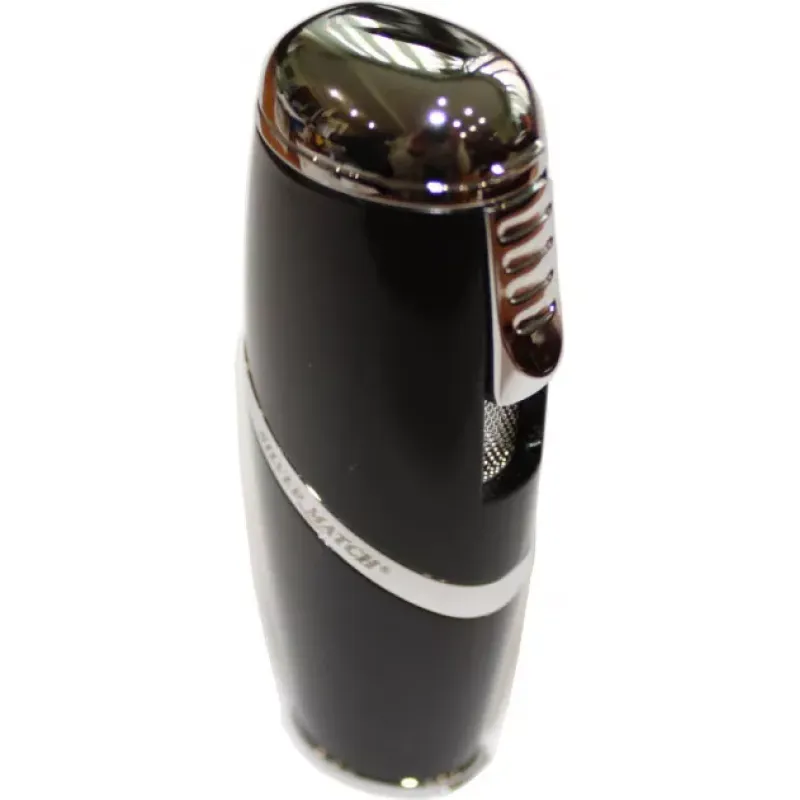 Зажигалка Silver Match Sm Blackhorserd 3bf Cigar Lighter черный (40674264BL)