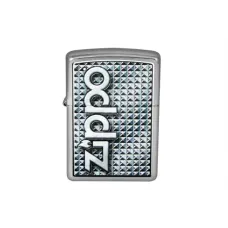 Зажигалка ZIPPO 3D ABSTRACKT EMBLEM BRUSHED CHROME (28280)