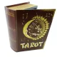 Футляр для хранения гадальных карт "Таро" 19,5х14х6 см, дерево, коричневая (DN34851)