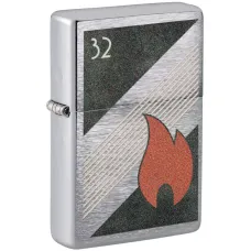 Зажигалка бензиновая Zippo 32 Flame Design (48623)