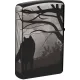 Зажигалка бензиновая ZIPPO Wolves Design черный лед (49188)