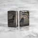Зажигалка бензиновая ZIPPO Wolves Design черный лед (49188)