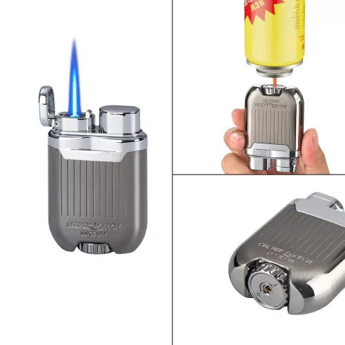 Газовые зажигалки Газовая зажигалка турбо Silver Match Bucarest металл, регулировка пламени, черный лед, подарочная коробка (40674376DRI) Газовые зажигалки Газовая зажигалка турбо Silver Match Bucarest металл, регулировка пламени, черный лед, подарочная коробка (40674376DRI)