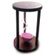 Песочные часы Часы песочные на 15 минут в дереве, розовый песок 14,5х9х9 см (DN32213A)