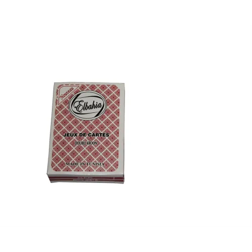 Гральні карти Карти гральні атласні Duke Rami 54 листа 88x63 мм червоні (DN24014RED)