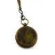 Компасы, лупы Компас карманный бронзовый безжидкостный на цепочке d-3.3,h-1,1 см (DN34884)