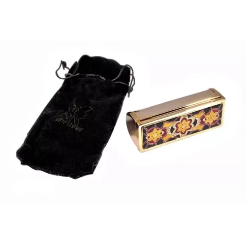 Скриньки, комодики, шафки Міні скринька - помадниця Leif Lowe Золотиста (232831GP)