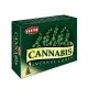 Набори пахощів Пахощі конуси 10 шт з металевою міні підставкою "Cannabis" (Конопля ) HEM (DN31180K)