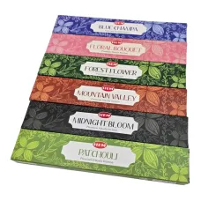 Подарунковий набір пахощів 6 ароматів Money Series 6 In 1 Hexa Gift Pack Грошова серія 6 пачок по 15 г, міні-тримач, подарункова коробка (DN36548)