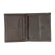 Портмоне та гаманці Портмоне вертикальне з вкладкою на 3 картки Swiss Gear Foggy не шліфована шкіра ,коричневе (SG30-12BR)