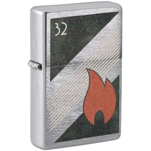 Бензинові запальнички Запальничка бензинова Zippo 32 Flame Design (48623) Бензинові запальнички Запальничка бензинова Zippo 32 Flame Design (48623)