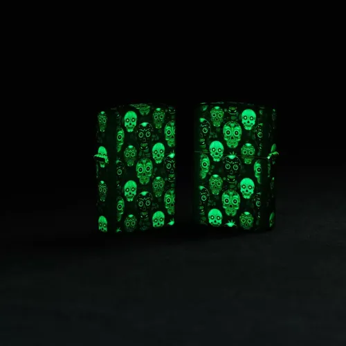 Бензинові запальнички Запальничка бензинова Zippo 49193 Sugar Skull Design (46017)