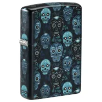 Зажигалка бензиновая Zippo 49193 Sugar Skull Design (46017)