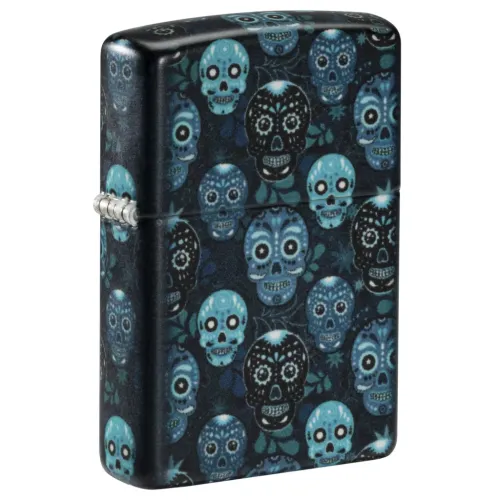 Бензинові запальнички Запальничка бензинова Zippo 49193 Sugar Skull Design (46017)