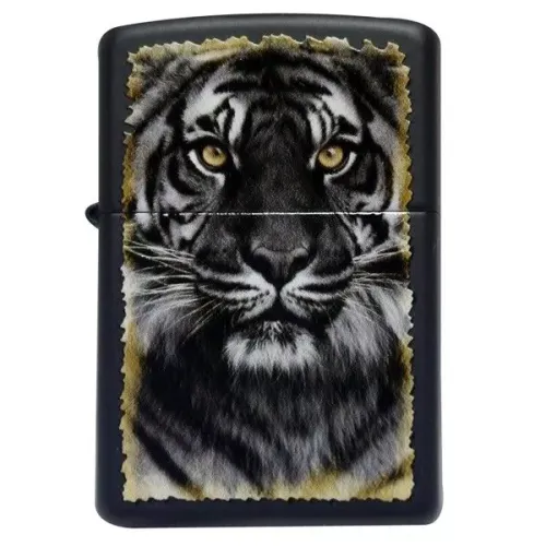 Бензиновые зажигалки Зажигалка бензиновая Zippo Tiger (28314)