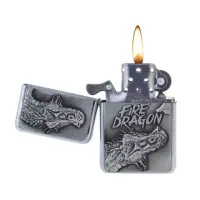Запальничка бензинова CHAMP DRAGON WP LIGHTER - DL-12 (40400235) Запальничка бензинова CHAMP DRAGON WP LIGHTER - DL-12 (40400235)