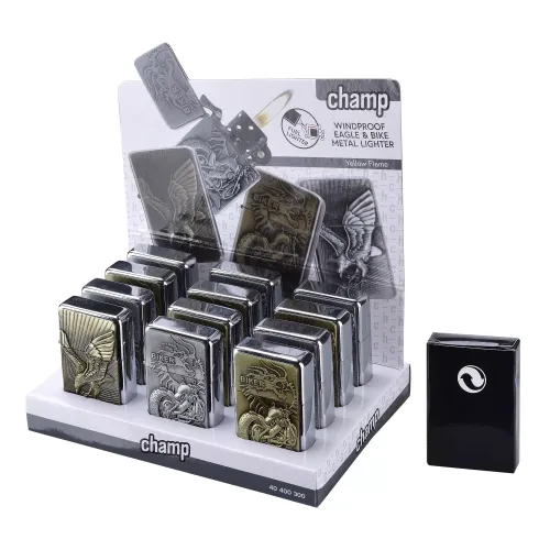 Бензинові запальнички Запальничка бензинова Champ Eagle Орел (40400300)