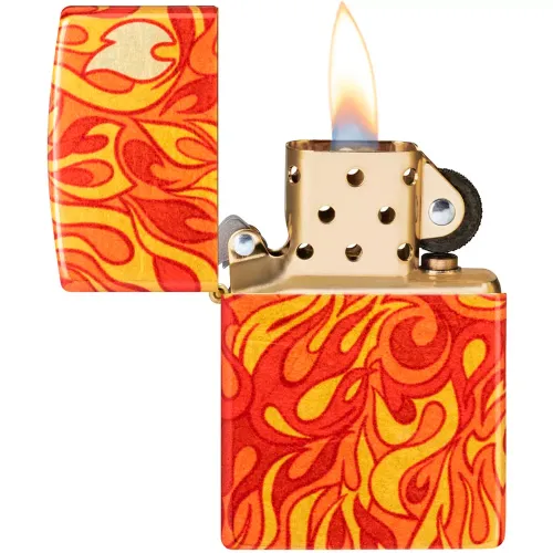 Бензинові запальнички Запальничка бензинова Zippo Fire Zippo Design (48981) Бензинові запальнички Запальничка бензинова Zippo Fire Zippo Design (48981)