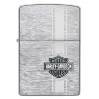 Зажигалка бензиновая Zippo Harley Davidson brushed chrome (49828)