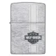 Бензиновые зажигалки Зажигалка бензиновая Zippo Harley Davidson brushed chrome (49828)