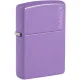 Бензинові запальнички Запальничка бензинова ZIPPO Reg Smoky Lavender Matte with Logo, лавандова (46681)