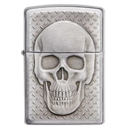 Бензинові запальнички Запальничка бензинова ZIPPO Skull with Brain Surprise (29818)