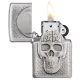 Бензинові запальнички Запальничка бензинова ZIPPO Skull with Brain Surprise (29818)