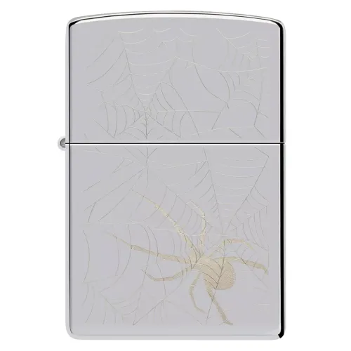 Бензинові запальнички Запальничка бензинова ZIPPO Spider And Web Design (48767)