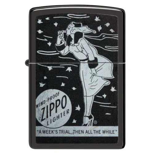 Бензиновые зажигалки Зажигалка бензиновая Zippo Zippo Design (48456) Бензиновые зажигалки Зажигалка бензиновая Zippo Zippo Design (48456)