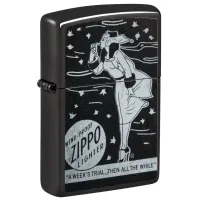Зажигалка бензиновая Zippo Zippo Design (48456) Зажигалка бензиновая Zippo Zippo Design (48456)