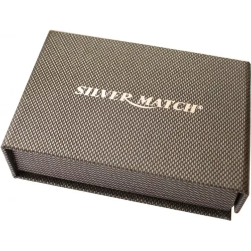 Бензинові запальнички Запальничка Silver Match Sm Blackhorserd 3bf Cigar Lighter чорний (40674264BL)