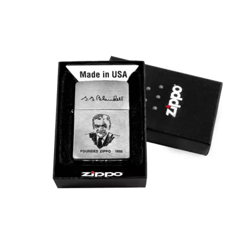 Бензинові запальнички Запальничка ZIPPO Founder's Lighter Silver (200FL)
