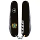 Складной нож Victorinox Spartan Ukraine 91мм 12функций Черный Большой Герб Украины (1.3603.3_T0400u)
