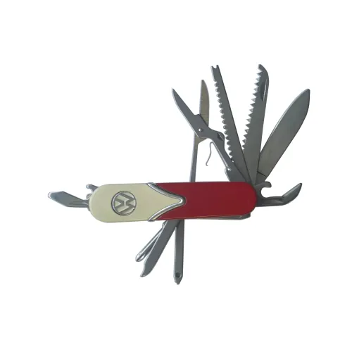 Другие ножи, комплекты и аксессуары Складаний ніж 91 ммVolkswagen Licences Multi FCT Knife 10 инструментов Желто-красный (40610042YERE)