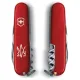 Ножі та мультитули Victorinox Складной нож Victorinox Spartan Ukraine 91 мм 12 функций Трезубец ЗСУ (1.3603_T0390u)