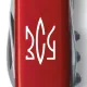 Ножі та мультитули Victorinox Складной нож Victorinox Spartan Ukraine 91 мм 12 функций Трезубец ЗСУ (1.3603_T0390u)