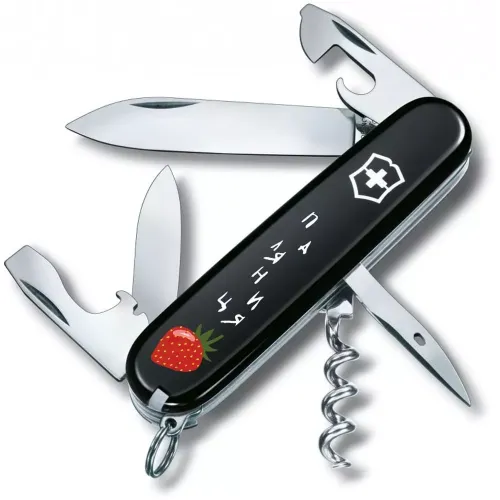 Ножі та мультитули Victorinox Складной нож Victorinox Spartan Ukraine 91 мм Паляниця (1.3603.3_T1300u)