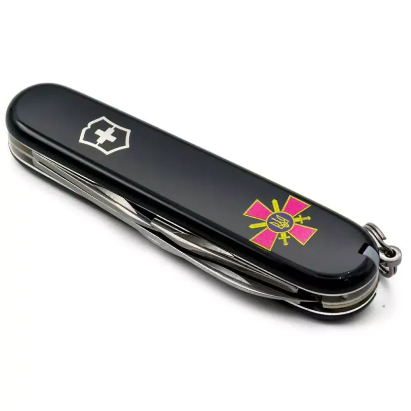 Складной нож Victorinox Spartan Army 91 мм Эмблема СВ ВСУ (1.3603.3_W0020u)