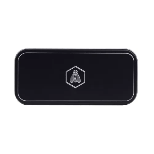 Другие ножи, комплекты и аксессуары Складаний ніж 21,5 см LAGUIOLE чорне лезо, вінтаж срібло, металева коробка (40269042)