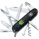 Ножі та мультитули Victorinox Складной нож Victorinox Huntsman Ukraine Трезубец с сердцем и I love Ukraine (1.3713.3_T1310u)