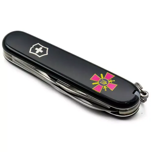 Ножі та мультитули Victorinox Складной нож Victorinox Spartan Army 91 мм Эмблема СВ ВСУ (1.3603.3_W0020u)